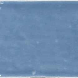 Faïence aspect zellige MASDINE BLUE 7,5x30 - 1 m² Bestile