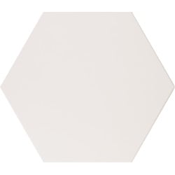 Carrelage hexagonal ANNANIN BIANCO ALCHIMIA ESAGONO 26,6x23- 0,50 m² Equipe