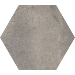 Carrelage couleur terre cuite CALLOT HEX GREY - 15X17,3 - 0,86 m² Realonda