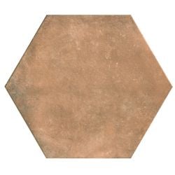 Carrelage hexagonal imitation pierre PUYG TERRA - 56X48,5 - 1,2 m² Nd