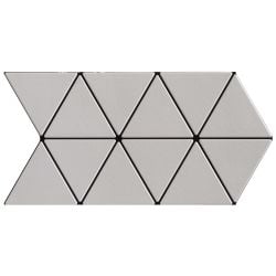 Faience style triangulaire TRENTON GREY - 48,5X28 - 0,94 m² Realonda
