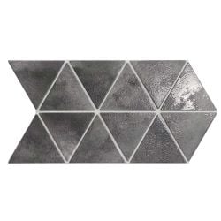 Faience style triangulaire TRENTON CRAFT CHARCOAL - 48,5X28 - 0,94 m² SF