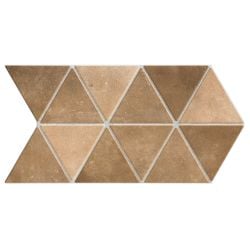 Faience style triangulaire TRENTON PARMA TERRA - 48,5X28 - 0,94 m² Realonda