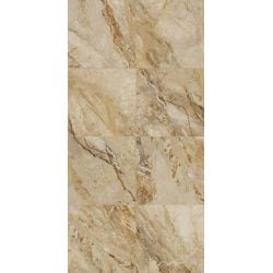 Carrelage effet marbre grand format 9CENTO AURORA BEIGE POLI LAP - 120X120 - 2.856 m² Keope
