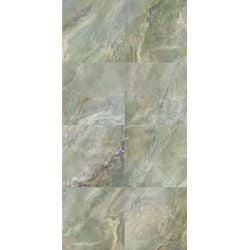 Carrelage effet marbre grand format 9CENTO RAGGIO VERDE POLI - 120X120 - 1,44 m² Keope