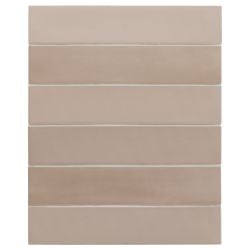 WEISSE TAUPE 6X30 - 0,5 m² Natucer