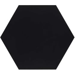 Carrelage hexagonal indémodable AVA MATTE BLACK 56X48 - 1.2 m² Ribesalbes