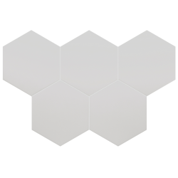 Carrelage hexagonal nuancé CHARLEY OXFORD GRAY UNI 17,5X20 - 0.71 m² Ribesalbes