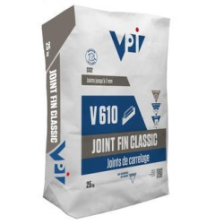 * Joint fin classic pour carrelage V610 blanc - 25 kg * promo VPI