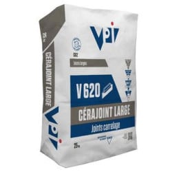 * Cerajoint large pour carrelage V620 anthracite - 25kg * promo VPI