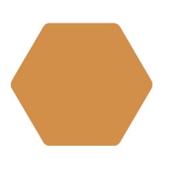 Carrelage tomette orange 25x29cm TOSCANA AMARILLO - 1m² Equipe