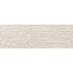 Carrelage effet pierre NOBA ROW WHITE MATT 25X75 - 1.31 m² FAP CERAMICHE