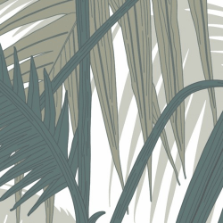 Carrelage tropical feuilles PALMIER5 BD 20x20 cm - 1.4m² 
