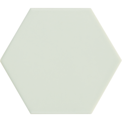 Carrelage hexagonal vert hexagonal KROMATIKA MINT R10 - 11.6x10.1cm - 26468 - 0.43m² 