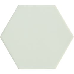 Carrelage hexagonal vert hexagonal KROMATIKA MINT R10 - 11.6x10.1cm - 26468 - 0.43m² Bestile