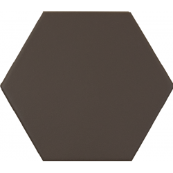 Carrelage hexagonal marron foncé KROMATIKA BROWN R10 11.6x10.1 - 26470 - 0.43 m² 