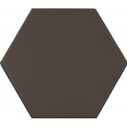 Carrelage hexagonal marron foncé KROMATIKA BROWN R10 11.6x10.1 - 26470 - 0.43 m² Realonda