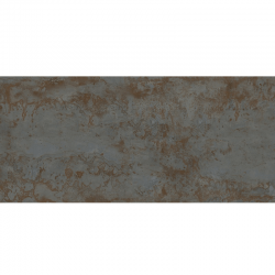 Carrelage rectifié effet métal ZINC BLACK 59.55x119.3 cm - 1.421m² 