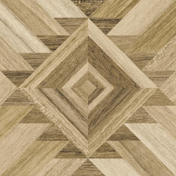 Carrelage aspect bois décoré - KOMI BERBAK-R 20X20 - 1m² 