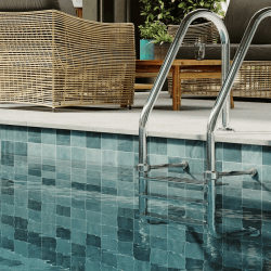 Carrelage style piscine tropicale EDEN BALI 33X33 cm - 1m² 