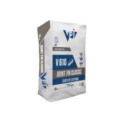 Joint fin classic pour carrelage V610 antracite – 5 kg 