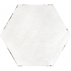 Carrelage tomette blanc 14x16 cm CAMBRIDGE WHITE - 0.50 m² 