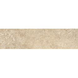 Carrelage brillant en grès cérame effet pierre de Jérusalem GOLDCOAST BEIGE 30,2X90,6 - 1,64m² Aparici