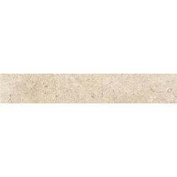 Carrelage brillant en grès cérame effet pierre de Jérusalem GOLDCOAST IVORY 20,13X90,6 - 1,10 m² Saime