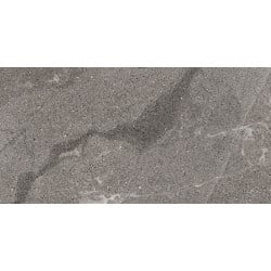 Carrelage grès cérame brillant effet pierre MOUNT GRIGIO SCURO 60X120 - 1,44m² Vives Azulejos y Gres