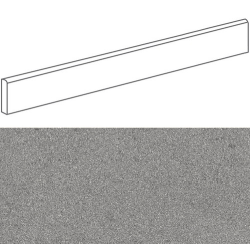 Plinthe imitation terrazzo 9,4x59,3 cm GALBE GRIS - 1 unité 