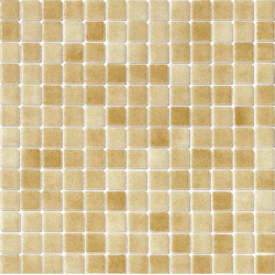 Mosaique piscine Nieve beige ocre orangé 3008 31.6x31.6 cm - 2 m² Ston