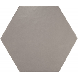 Carrelage hexagonal 17.5x20 Tomette design HEXATILE GRIS UNI 20340 0.71m² Equipe