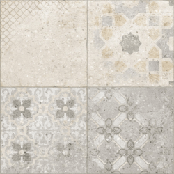 Carrelage imitation ciment léger taupe 60x60 cm SAVONA - 1.44m² Vives Azulejos y Gres