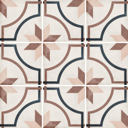 Carrelage style ciment 20x20 cm ART NOUVEAU EMBASSY COLOUR 24409 - 1m² Delconca Ceramica