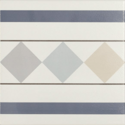 Carrelage de bordure 20x20 cm BRISTO - unité 
