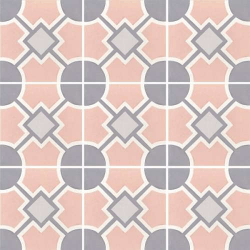 Carrelage imitation ciment 20x20 cm CAPRICE DECO SOLSTICE PASTEL - 22110 - 1m² Equipe