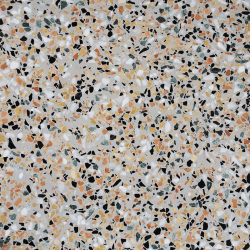 Carreau terrazzo véritable pleine masse 40x40 cm ref PP04 - 0.80m² 