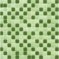 Mosaique piscine Mix Vert 32.7x32.7 cm - 2.14m² 
