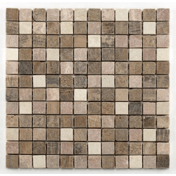 Mosaique marbre beige 