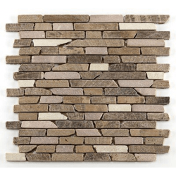 Mosaique marbre beige 