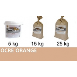 Béton ciré coloré Ocre Orange KIT COMPLET 