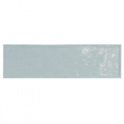 Carrelage uni brillant bleu 6.5x20cm COUNTRY ASH BLUE - 21541 0.5m² Ribesalbes