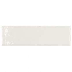 Carrelage uni brillant blanc 6.5x20cm COUNTRY BLANCO 21531 0.5m² Equipe