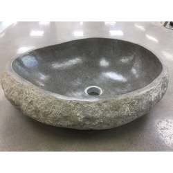 Vasque bol à poser en pierre naturelle de BALI 