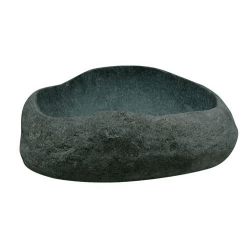 Vasque en pierre polyforme brute petite 