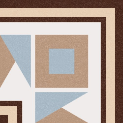 Carrelage imitation ciment bleu beige 20x20 cm 1900 FLORENTINA-3 - unité 