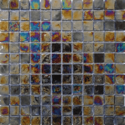 Malla Boreal Noche - Mosaique en verre 30x30cm - unité 