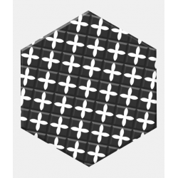 Carrelage tomette patchwork style ciment 33x28.5 GRAZIA DECOR - 1m² 