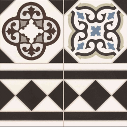 Carrelage 33.3x33.3 cm OCTO DECO CENEFA Bord droit - 1m² 