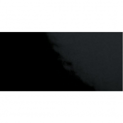 Carrelage Métro plat 10x20 cm noir brillant FLAT NEGRO BRILLO - 1m² 